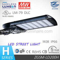 High Light Efficiency 200W LED Street Light