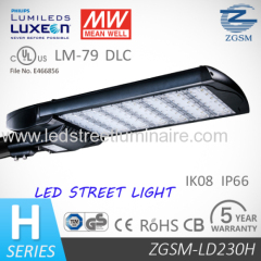 Timer Control 230W LED Street Light