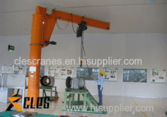 CJZ Series Pillar Mounted Slewing Jib Crane