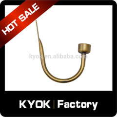 Hot sales Poly / Metal / Plastic / Wooden Curtain Hook