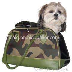 Camo Travel Pet Carrier Dog Bag