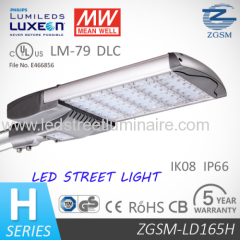 60000 hours life span 165W LED Street Light hot