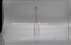 clear screw neck Perfume Sample Vials with pump / anodized cap , 12ml
