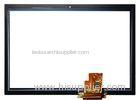 Glass 27'' Projected Capacitive Touch Panel 25ppi Resolution With Wide Ten-point