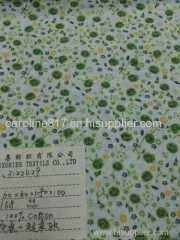 fashion printing fabric 77%COTTON 23% POLYESTER