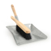 Heavy Duty Dustpan Set & Coco Bannister Brush combination set