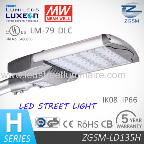 Die-casting Aluminum Body LED Street Light 135W hot