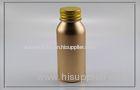 30ml screw neck aluminum chemical bottles with gold sand blasting , D35mmH85mm