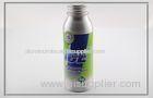 50cc chemical liquors screw neck aluminum bottles with offset printing