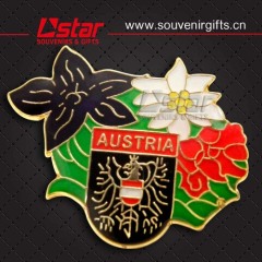 The souvenir lapel pins