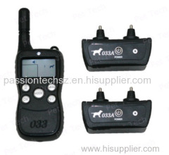 Dog Training System Support 3 Dogs with Submersible Transmitter and Collar