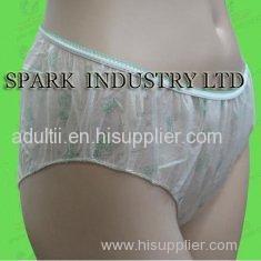 OEM Adult Disposable Incontinence Pants With Soft Lace Side, Non-woven Fabric