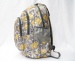 600 d polyester bronzing printing fabric backpack