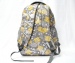600 d polyester bronzing printing fabric backpack
