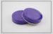 purple aluminium bottle cap with PE foam liner , D52H12.5mm