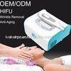 Portable Effective HIFU High Intensity Focused Ultrasound Machine For Anti Aging / Skin Smoothing
