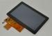 WVGA RGB 5 Point 5 Inch Capacitive Touch Screen Industrial Touchscreen 250 cd/m2