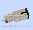 High precise attenuation value ceramic ferrule SC Female to Male Fiber Optic Adapter