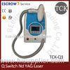 Skin tattoo removal Q-Switched Nd Yag Laser 1064nm with Three Heads