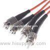 Fiber Optics FC Duplex Connector In FTTX + LAN , Optical Fiber CATV