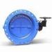 900lb 72 inch Off-Set Flanged Butterfly Valve For Gas , FIRE PROOF