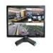 BNC / HDMI / VGA / AV Input 17 Inch LCD CCTV Monitor For Industrial