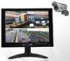 VGA AV BNC Resolution Industrial Grade 8 Inch LCD CCTV Monitor