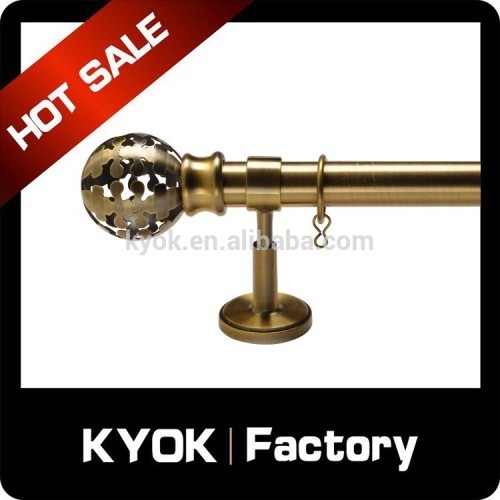 various kinds of metal curtain rods curtain finial