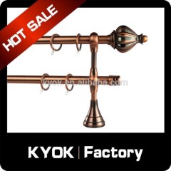 various kinds of metal curtain rods curtain finial