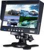 4 AV Input Digital TFT CCTV LCD Monitor 7 Inch With High Resolution