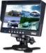 4 AV Input Digital TFT CCTV LCD Monitor 7 Inch With High Resolution
