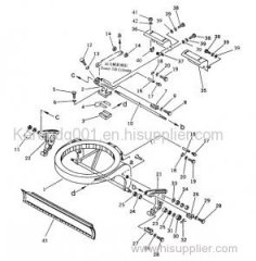 CHANGLIN Wheel Loader Z15 Z30 Z50 Z50E and excavator spare parts