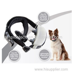 Auto barking stop collar