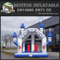 Mini inflatable bouncy slide