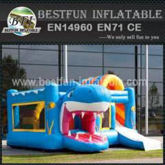 Sea world inflatable bouncy slide