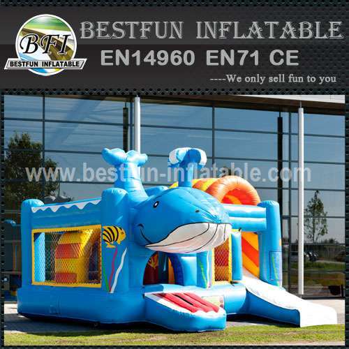 Popular inflatable bouncy slide