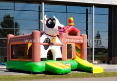 Bouncy castle multiplay cow