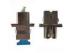 ROHS , SGS Hybrid Multimode Fiber Optic Adapter with High RL / Low IL