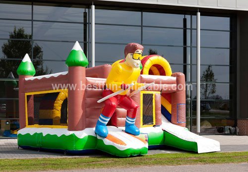 Bouncy castle Multiplay Skier