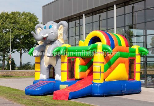 Multiplay Elephant Bouncy Slide