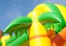 Simple inflatable bouncy slide