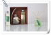 Reed diffuser glass bottle with rattan sticks