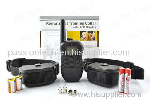 100 levels remote dog training collar