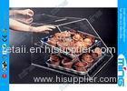 Cake Dessert Food Clear Acrylic Display Stands Box with Free Logo