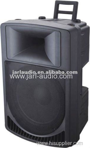 12inch portable plastic active speakers/mould audio