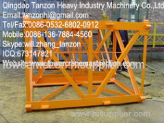 Safe Construction Tower Crane 48m Lifting Height For High Rise Commercial Building