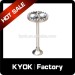 Marble plated metal curtain hook