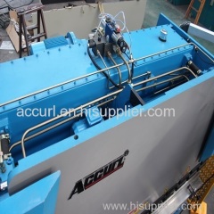 CNC synchro hydraulic steel door frame bending machine