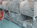 galvanized rolling folding wire cage with wheels