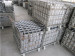 material handling wire mesh cage for warehouse storage